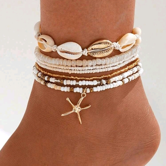 Accessories - Bundle Of ANKLET,  BRACELET And  FREE Earrings